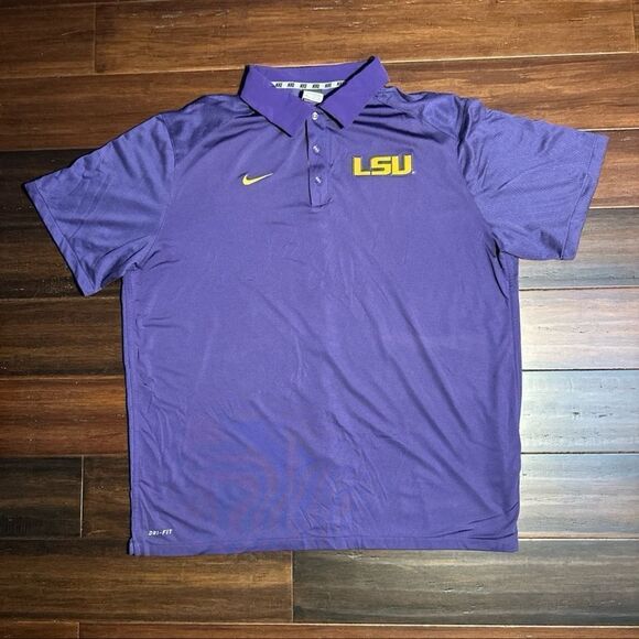 Nike LSU Polo Shirt - Picture 1 of 4
